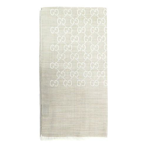 グッチ GUCCI ストール マフラー ロゴ GG メンズ レディース 165904 3G646 9500 ライトベージュ